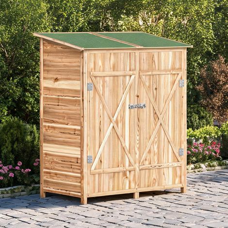 Chariot de jardin en tannenholz 140 x 75 x 157 cm (1/5)