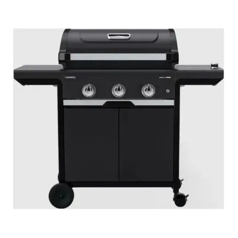 Campingaz 2189023 Select 3 EXSD Piastra per Barbecue in Ghisa Smaltata 40x24,5 cm
