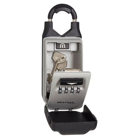 MASTER LOCK Schlüsseltresor [Kombination] [Einstellbarer Bügel] [Wetterfest] 5420EURD – Schlüsselkasten Select Access