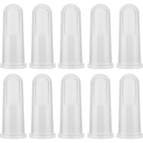 10 Brosses à Dents Souples pour Chien - Soin Dentaire et Nettoyage Buccal pour Animaux (1/5)