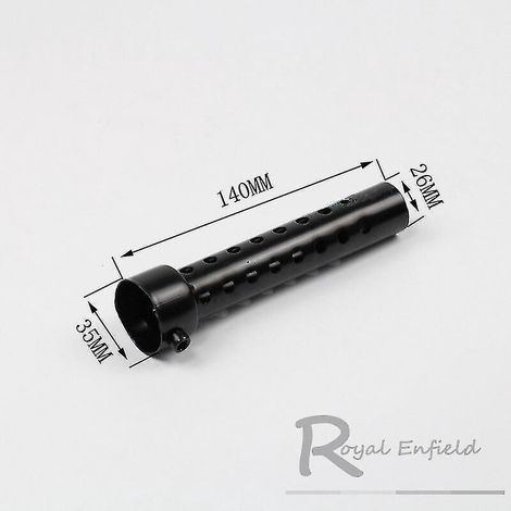 Silencieux d'échappement universel pour moto, compatible avec les tailles 35 mm, 42 mm, 45 mm, 48 mm et 60 mm. Insert de chicane en acier inoxydable 35x1401 (1/4)