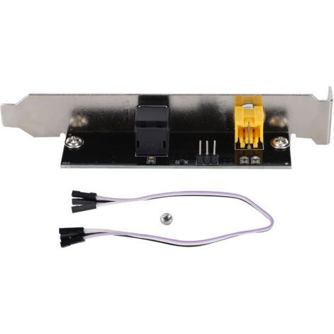Marhynchus Déflecteur Coaxial à Fibre Optique, Déflecteur Numérique Carte Mère le SPDIF Carte Fille Coaxiale à Fibre Optique Lunette Numérique Or, Nettoyeurs à Ultrasons. (1/5)