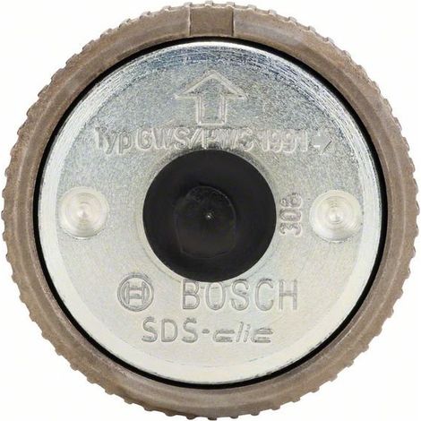 Bosch – Écrou à serrage rapide SDS clic M14 – Fixation rapide pour meuleuse d'angle – Compatible avec filetage M14 – Épaisseur 14 mm