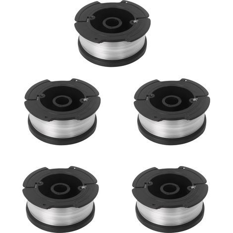 Pack of 5 replacement trimmer line spools for Black & Decker BESTA510 BESTA512 BESTA620 BESTA630 BD032 (1/5)