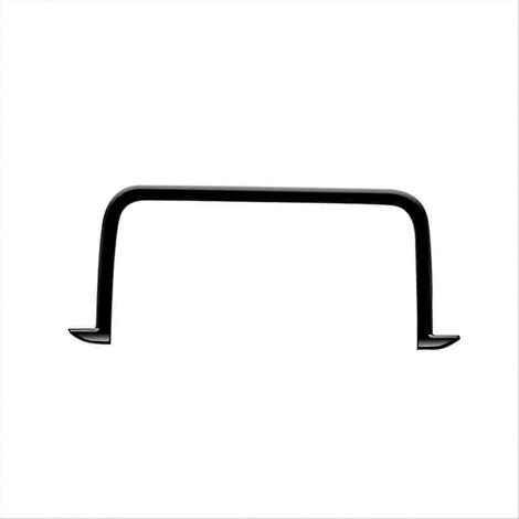 Autocollants de garniture de cadre d'instrumentation pour Honda N-BOX RHD, noir brillant (1/5)