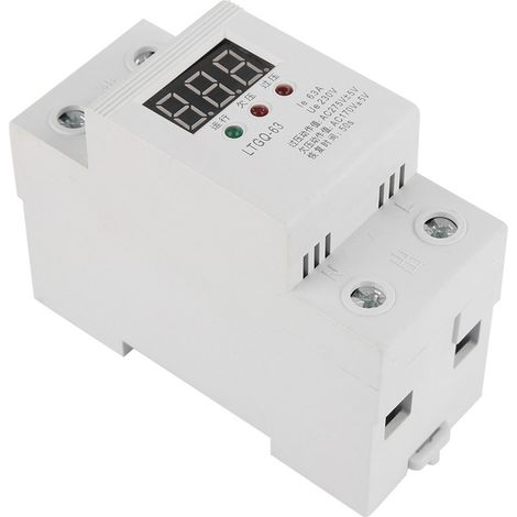 Relais de protection contre les sous-tensions à réactivation automatique 230 V CA, relais de tension numérique 2P/63 A (1/5)