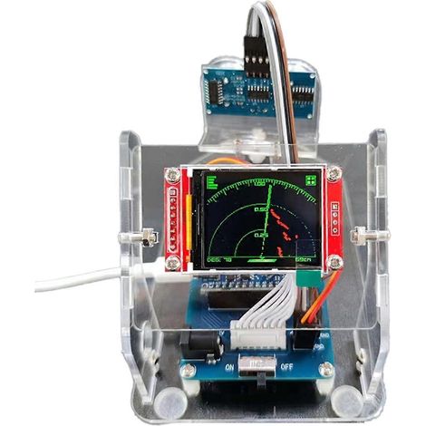 Détecteur radar à ultrasons pour camion radiocommandé 1/14, portée 1 m (1/5)