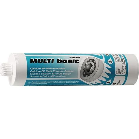 Graisse multiusage au lithium Lube-Shuttle® MULTI basic 2M 500 g clair cartouche vissable MATO (Par 12) (1/3)