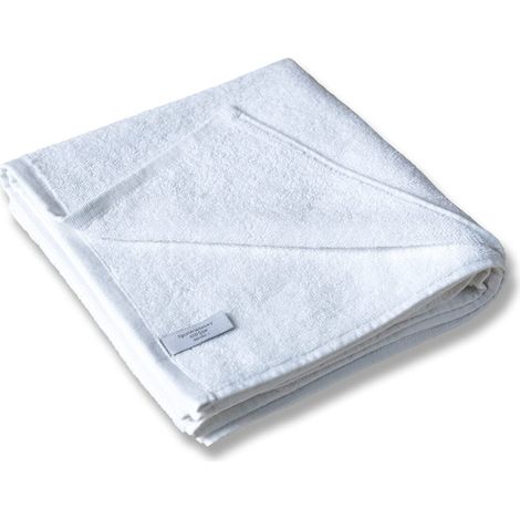 Asciugamano 70x140 Bianco Bianco hotel 450g 100% cotone (1/4)