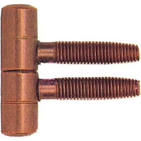 5 x BL CERNIERA ANUBA ACCIAIO OTTONATO D 13 MM 2 PZ