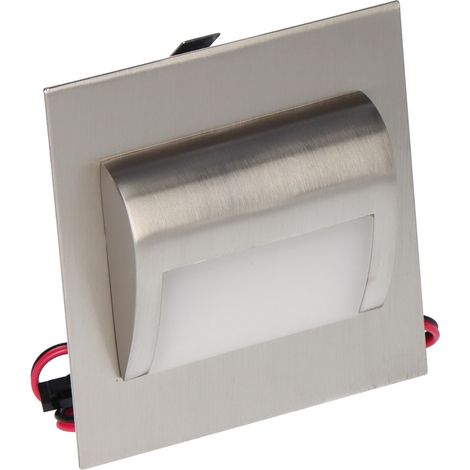 Inga LED Treppenleuchte, satiniert, 1,2W, 5900K, kalt (1/3)