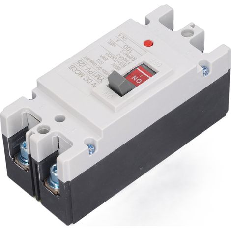 Disjoncteur boîtier moulé 100 A CC, disjoncteur 1000 V bipolaire, interrupteur principal à énergie solaire, interrupteur de protection de batterie, sectionneur ZYM1PV-125 (1/5)
