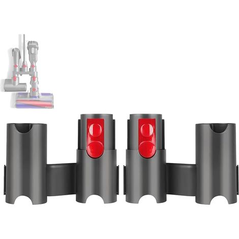 Lot de 2 Supports Accessoires pour Dyson V7 V8 V10 V11 V15 Outsize Gen5 Aspirateur, Fixations pour Support de Montage (1/5)