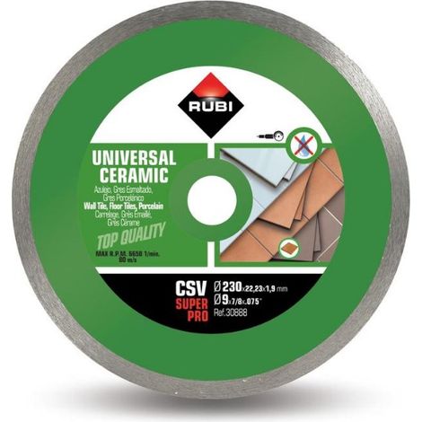 Disco diamantato ceramca continuo csv-230 superpro