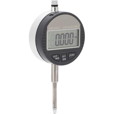 Hochpräzise elektronische digitale Messuhr, 0,001 mm Anzeige, 0,254 mm