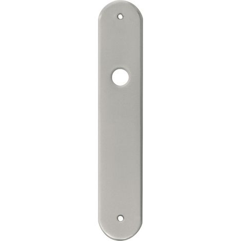 Placa Para Maneta Inox Art 245X45Mm - Placas para montar Manillas en Inox Mate (1/2)