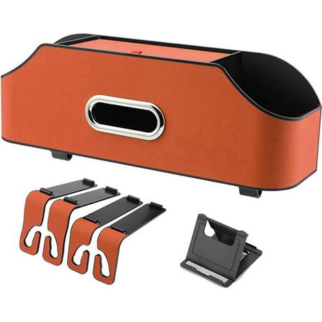 Suitable for use with Wenjie M9, M8, M7, and M5EV seat back storage boxes for automotive interior modification and decoration. (1/4)