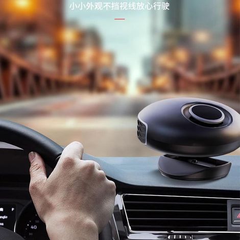 Riscaldatore per auto Riscaldatore per auto da golf Veloce, silenzioso, regolabile a 360°, sbrinamento, deumidificatore per esterni, interni, campeggio, camera da letto, roulotte, ufficio, tenda (1/4)