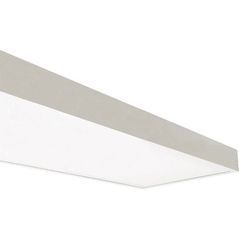 Kit en Saillie pour Panneaux LED 120x30cm Blanc (1/3)
