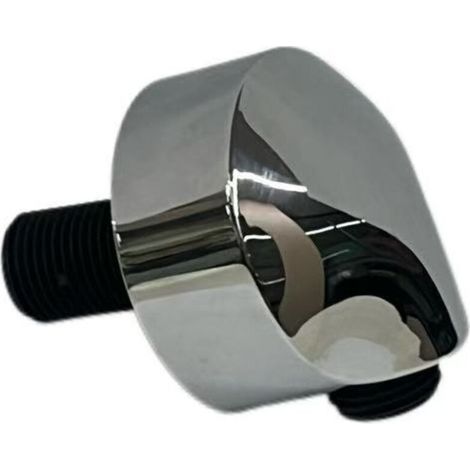 Raccord mural Hansgrohe 27454R encastré pour douche, sortie murale flexible, set complet finition chrome durable
