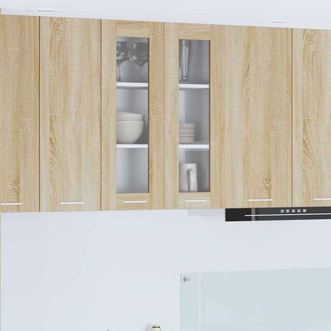 Hängeschrank Sonoma-Eiche 60 x 31 x 80 cm Holzwerkstoff vidaXL (1/5)