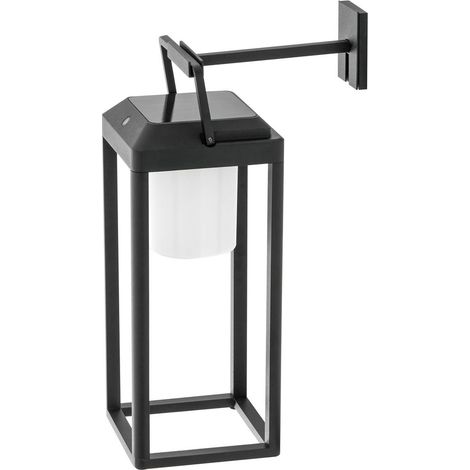 LED Solar Wall Lightdimmable 'Tilena' made of Aluminium (1/5)