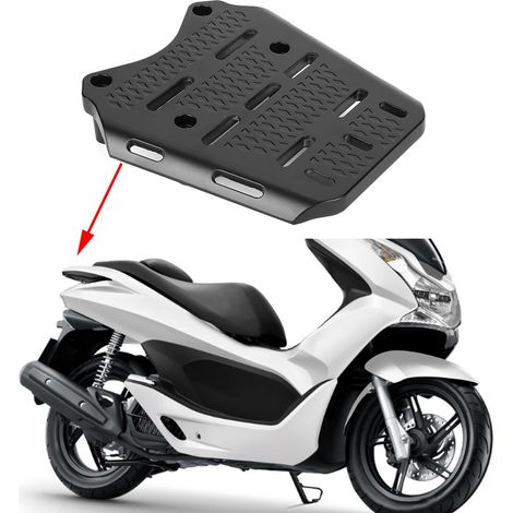 Support Moto PCX 125 150 2014-2019 Porte-Bagages Arrière en Alliage d'Aluminium CNC, Étagère de Coffre Universelle pour Honda (1/5)