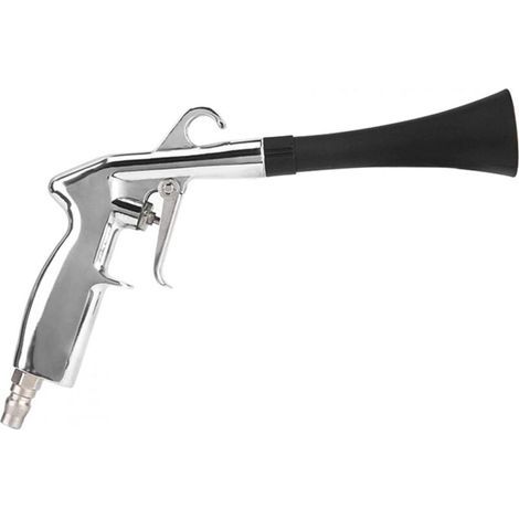 Druckluftpistole für die Fahrzeuginnenreinigung. Luftimpuls-Autowaschgerät. Hochdruckreinigungsgerät (schwarz) (1 Stück)