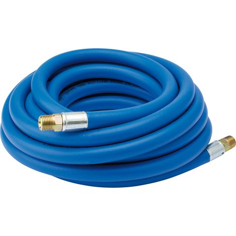 Draper 5M (16.4 ft) Air Line Hose with 1/4" BSP Fittings, 5/16" (8mm) Bore, Suitable for Pneumatic Tools and Air Systems (1/5)