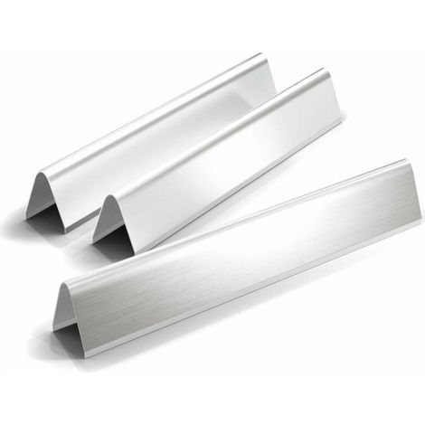 Plaque chauffante pour four inox 7635, déflecteur de feu, plaque de séparation feu, plaque chauffante émaillée, Lot de 3 (1/5)