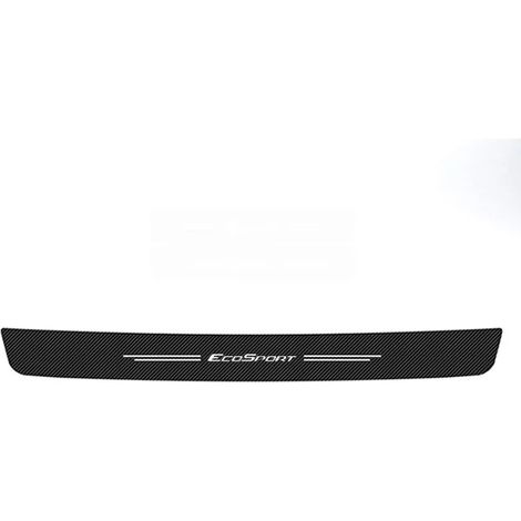 (Coffre 1 pièce) Film protecteur anti-rayures en fibre de carbone pour coffre,pare-chocs et seuil de porte de voiture Ford ECOSPORT - Accessoires inclus (1/3)
