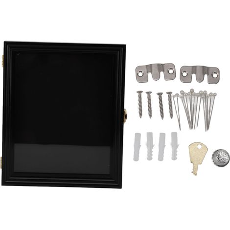 vitrine transparente 10x12 pouces anti poussière idéale pour (1/5)