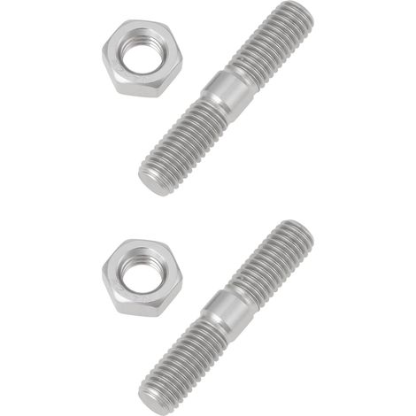 Goujons d'Échappement M8 x 1,25 x 18 mm en Acier Inoxydable 2 pcs Compatible avec FH Series Remplace 172BA0818 (1/5)