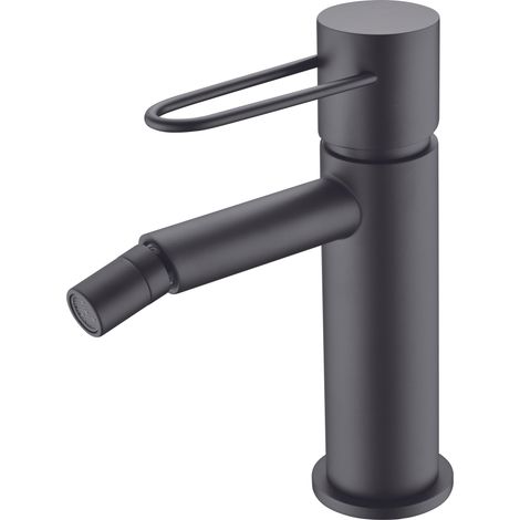 Rubinetto monocomando per lavabo da bagno con bocca alta per acqua calda e fredda - Colore cromo (1/2)