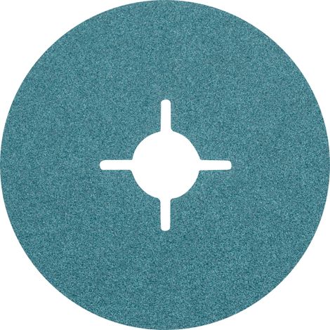 PFERD TOOLS Zirkon Fiberscheibe Ø 115 mm Z80 für hohen Abtrag auf Stahl 25 Stk (1/4)
