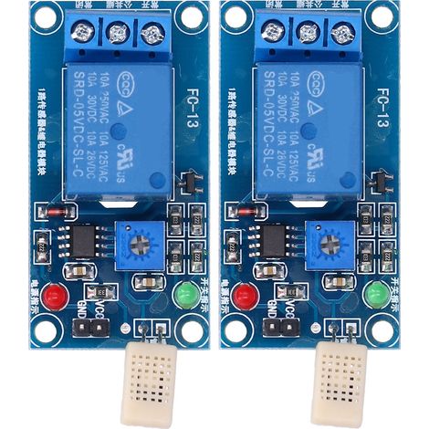 modules de relais de capteur d'humidité 5 V CC pour circuit imprimé, module de contrôle d'humidité pour la distribution d'énergie (1/5)