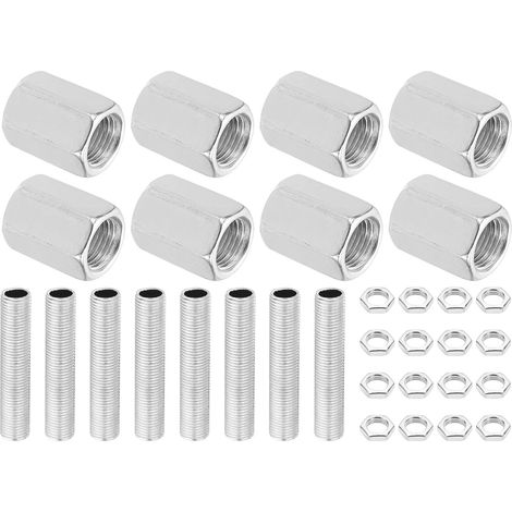 8 Pcs Kit de Pièces de Réparation de Tuyaux de Lampe Filetés M10 (1/5)