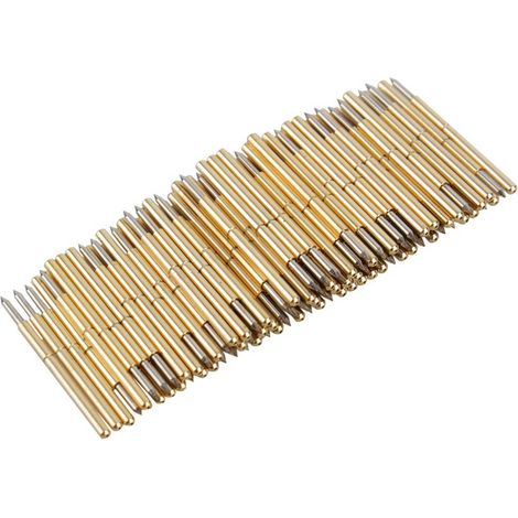 100 pièces P75-B1 sonde de test à ressort ronde broche Pogo PCB. (1/5)