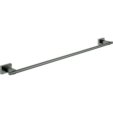 Porte-serviettes de bain GROHE ESSENTIALS CUBE 558mm graphite dur brossé