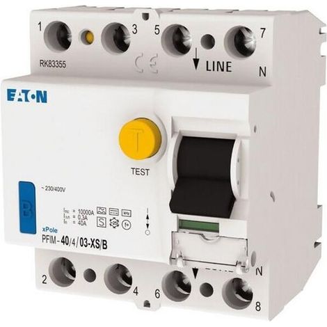Eaton FI-SCHALTER SEL.+STOßST. (PFIM-40/4/03-XS/B)