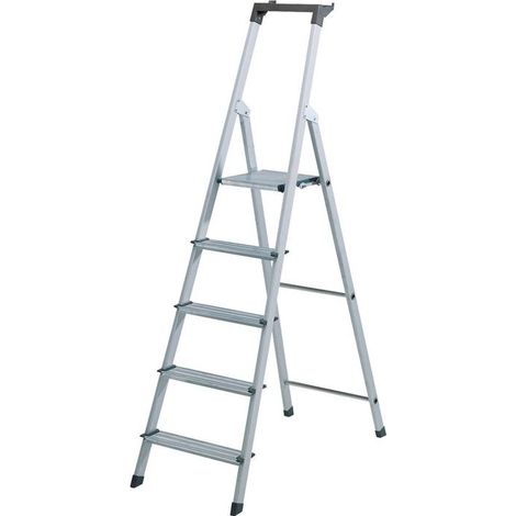 Zarges ZAR44155 Scana S Lightweight Platform Steps, Platform Height 1.03m 5 Rungs (1/3)