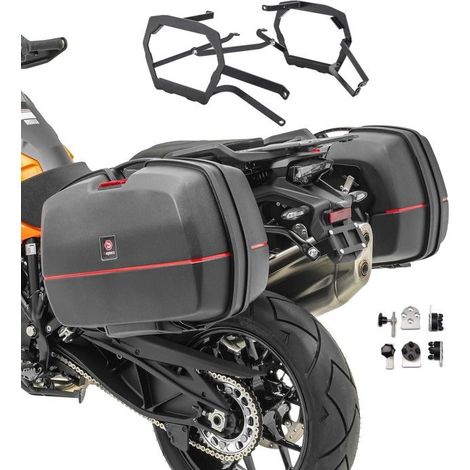 Valises latérales - BMW F 850 GS 18-23 - 45 litres - Étanches - Plastique PPC