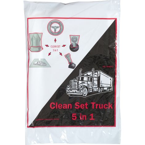 KS Tools Innenraum-Schoner Set 5 in 1, LKW, 100er-Pack