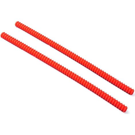 2 Protections de grille, Silicone alimentaire, Résistant chaleur, Installation facile, Pour four 35,7 cm (1/5)
