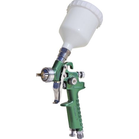 HVLP Mini Airbrush Farbpistole, Metallbehälter  Mota Werkzeuge 89004