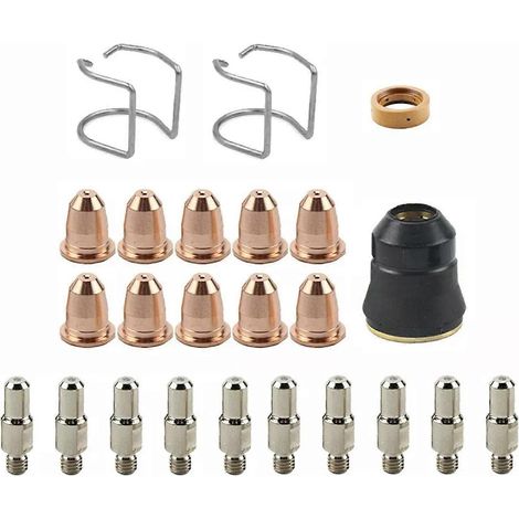 24 pièces pour découpeur plasma Chicago Electric 95136 : électrodes, coupelle, consommable (1/5)