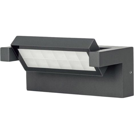 TRADE SHOP - Applique Parete Inclinabile Esterno 21w Tecnologia Cct 3 Tonalità Di Luce Ip65 472-3c - Grigio
