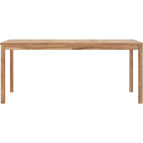 Maison Exclusive - Garten-Esstisch 180x90x77 cm Massivholz Teak