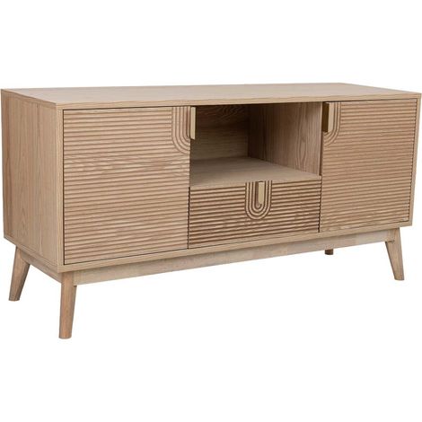 Mueble bajo de madera marrón 120x40x60h cm (1/5)