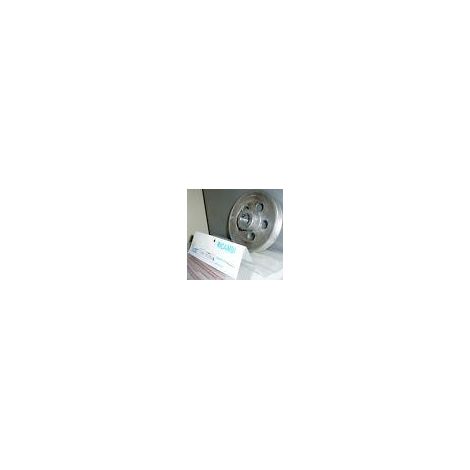 PULEGGIA VOLANO MOTORE ELETTRICO D.120 - 1GOLA - FORO 24 ABAC ORIGINALE (1/2)